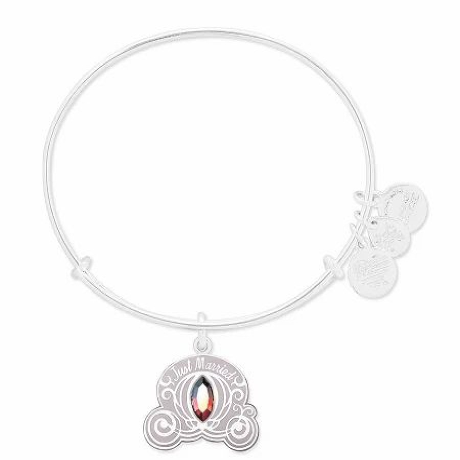 Alex And Ani * | Best Pirce Disney Alex And Ani Bracelet Cinderella Coach Happily Ever After