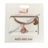 Alex And Ani * | Brand New Disney Alex & Ani Bracelet Disney Treats Minnie Donut Rose Gold