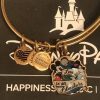 Alex And Ani * | Outlet Disney Alex And Ani Bracelet Love Is An Adventure Gold