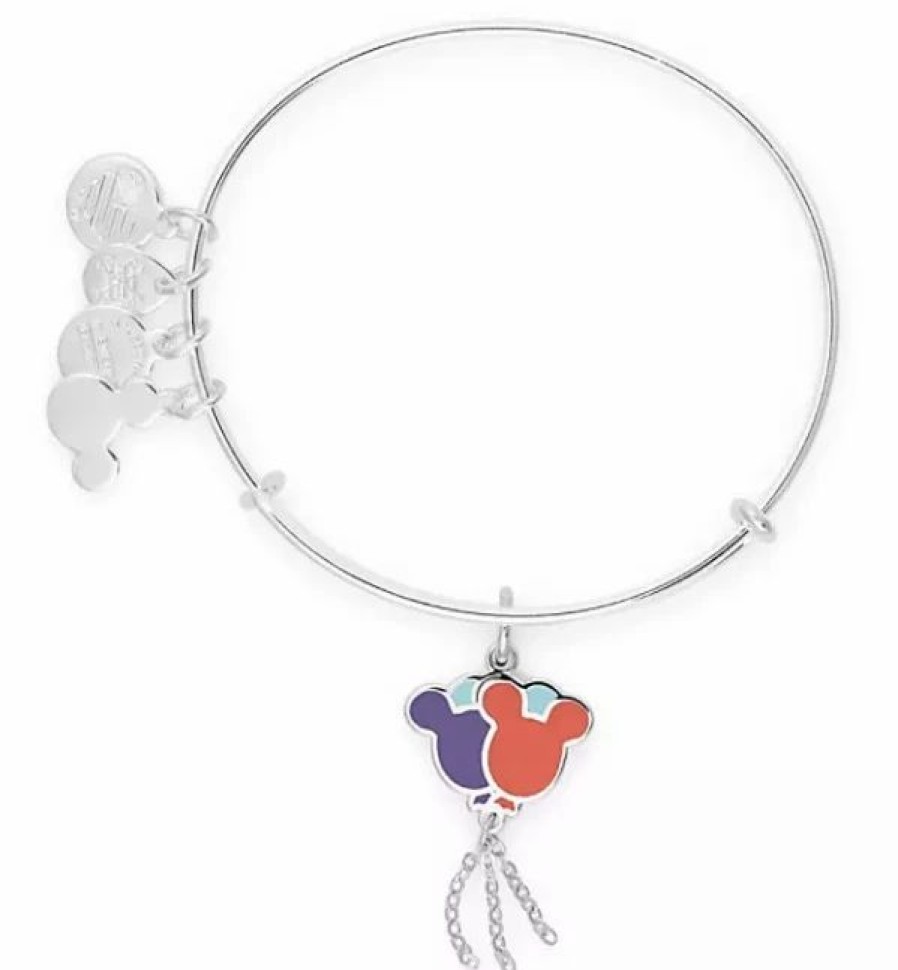 Alex And Ani * | Top 10 Disney Alex & Ani Bracelet Mickey Mouse Balloons