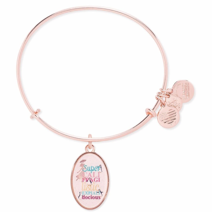 Alex And Ani * | Coupon Disney Alex & Ani Bracelet Mary Poppins Rose Gold