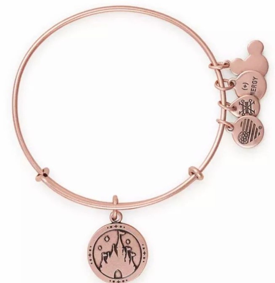 Alex And Ani * | Cheap Disney Alex & Ani Bracelet Castle Where Dreams Come True