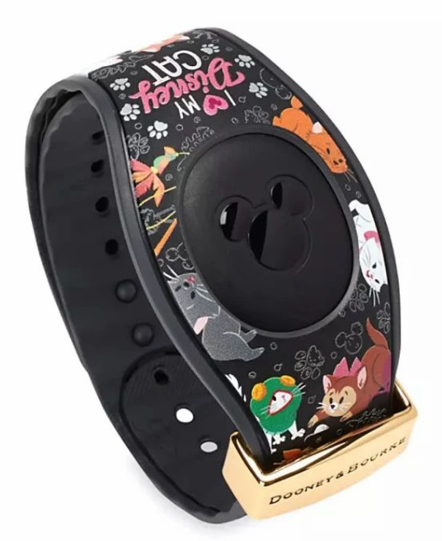 Magic Bands * | Cheap Disney Magic Band 2 Disney Cats Black