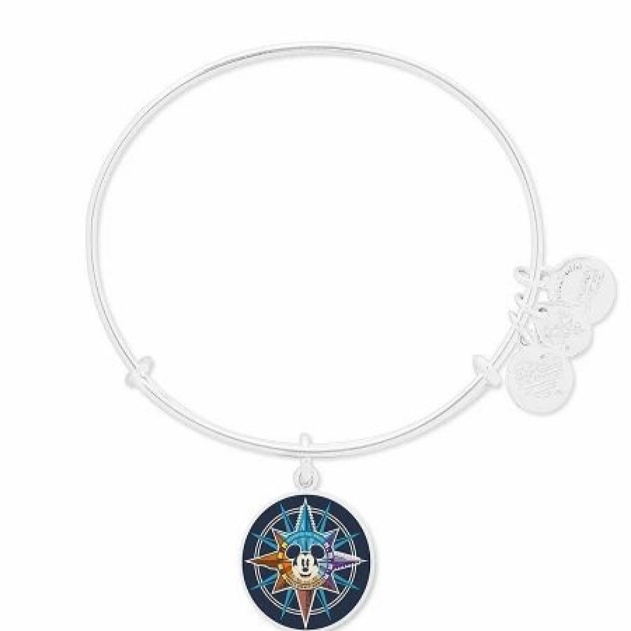 Alex And Ani * | Top 10 Disney Alex And Ani Bracelet Minnie Mouse Passport Disney World