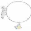 Alex And Ani * | Best Pirce Disney Alex & Ani Bracelet Flounder The Little Mermaid