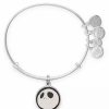 Alex And Ani * | Best Deal Disney Alex & Ani Bracelet Jack Skellington And Sally