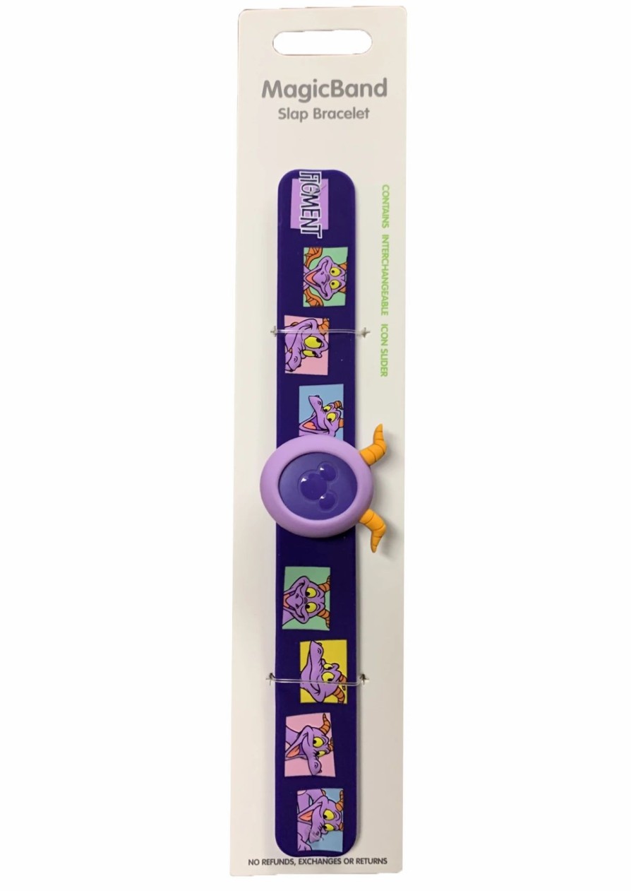 Magic Bands * | Best Deal Disney Magic Band Slap Bracelet Figment Disney Parks