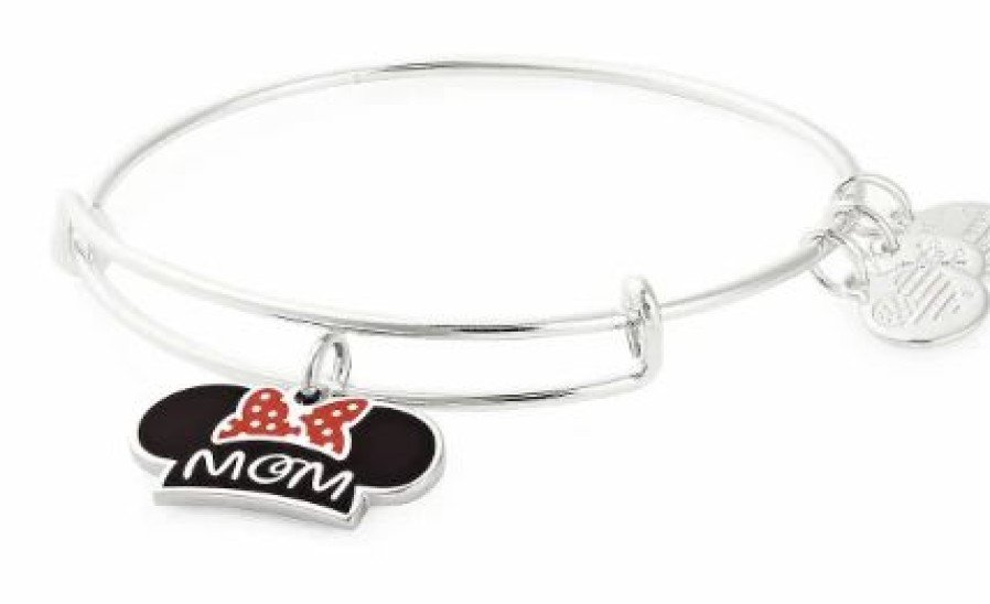 Alex And Ani * | Deals Disney Alex & Ani Bracelet Minnie Mouse Ear Hat Mom