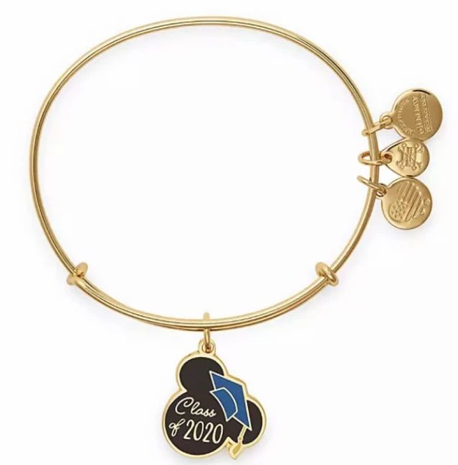 Alex And Ani * | Best Reviews Of Disney Alex & Ani Bracelet Mickey Graduation Cap Class Of 2020