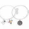 Alex And Ani * | Outlet Disney Alex & Ani Bracelet Set Wall-E And E.V.E