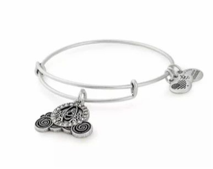 Alex And Ani * | Cheap Disney Alex & Ani Bracelet Cinderella Carriage