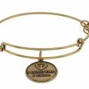 Alex And Ani * | Cheap Disney Alex And Ani Bracelet Star Wars I Love You Gold