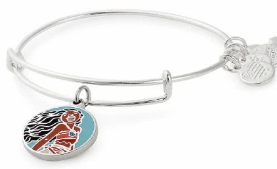 Alex And Ani * | Discount Disney Alex & Ani Bracelet Moana The Ocean Connects Us