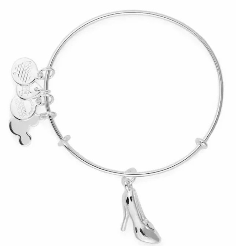 Alex And Ani * | Brand New Disney Alex & Ani Bracelet Cinderella Slipper