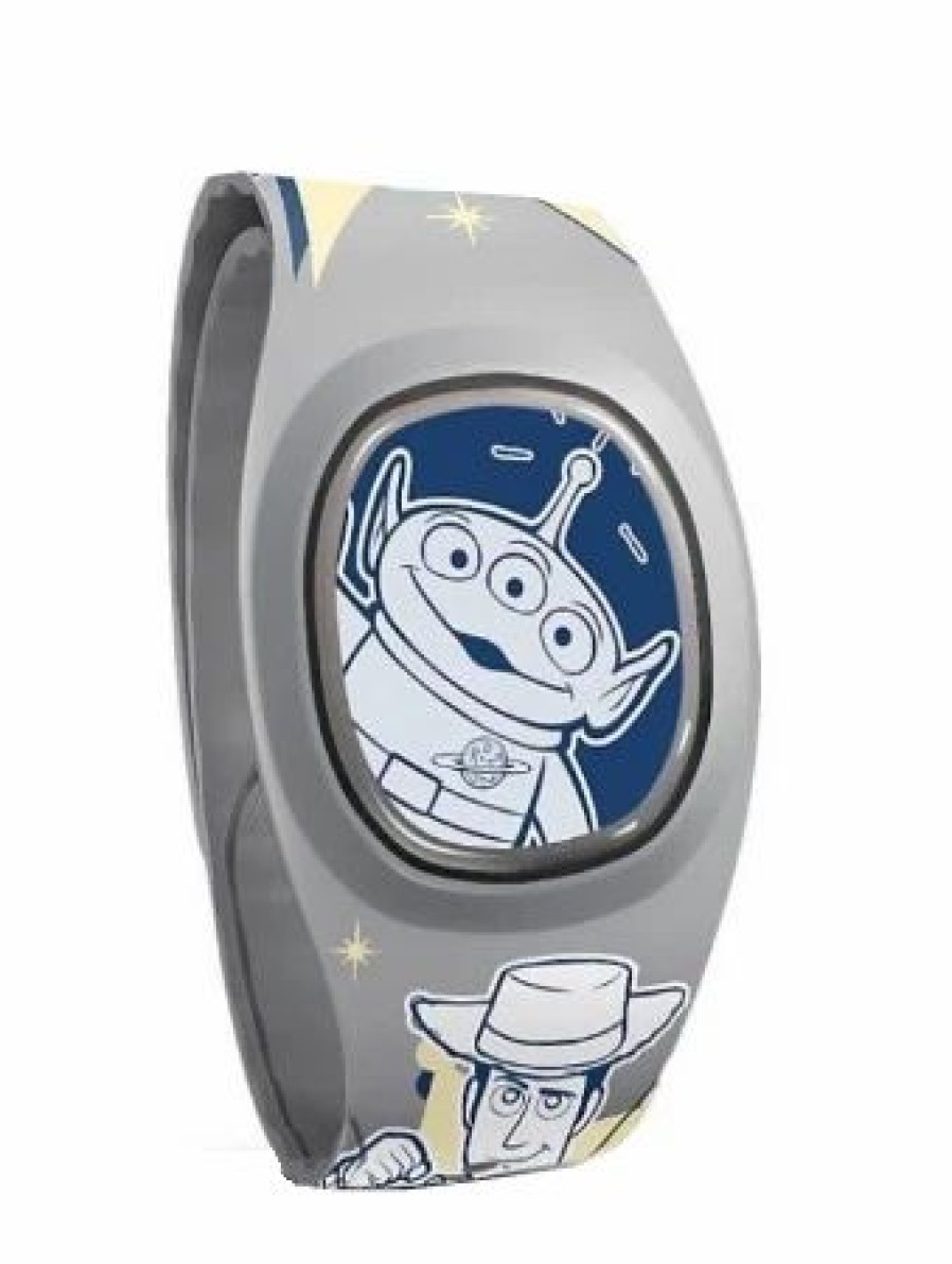 Magic Bands * | New Disney Magicband Plus Toy Story Characters Gray