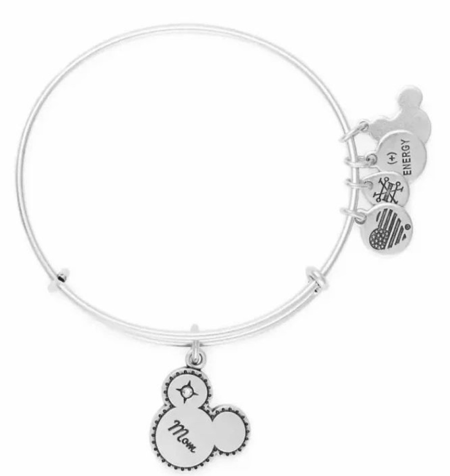 Alex And Ani * | Best Reviews Of Disney Alex & Ani Bracelet Mickey Mouse Icon Mom