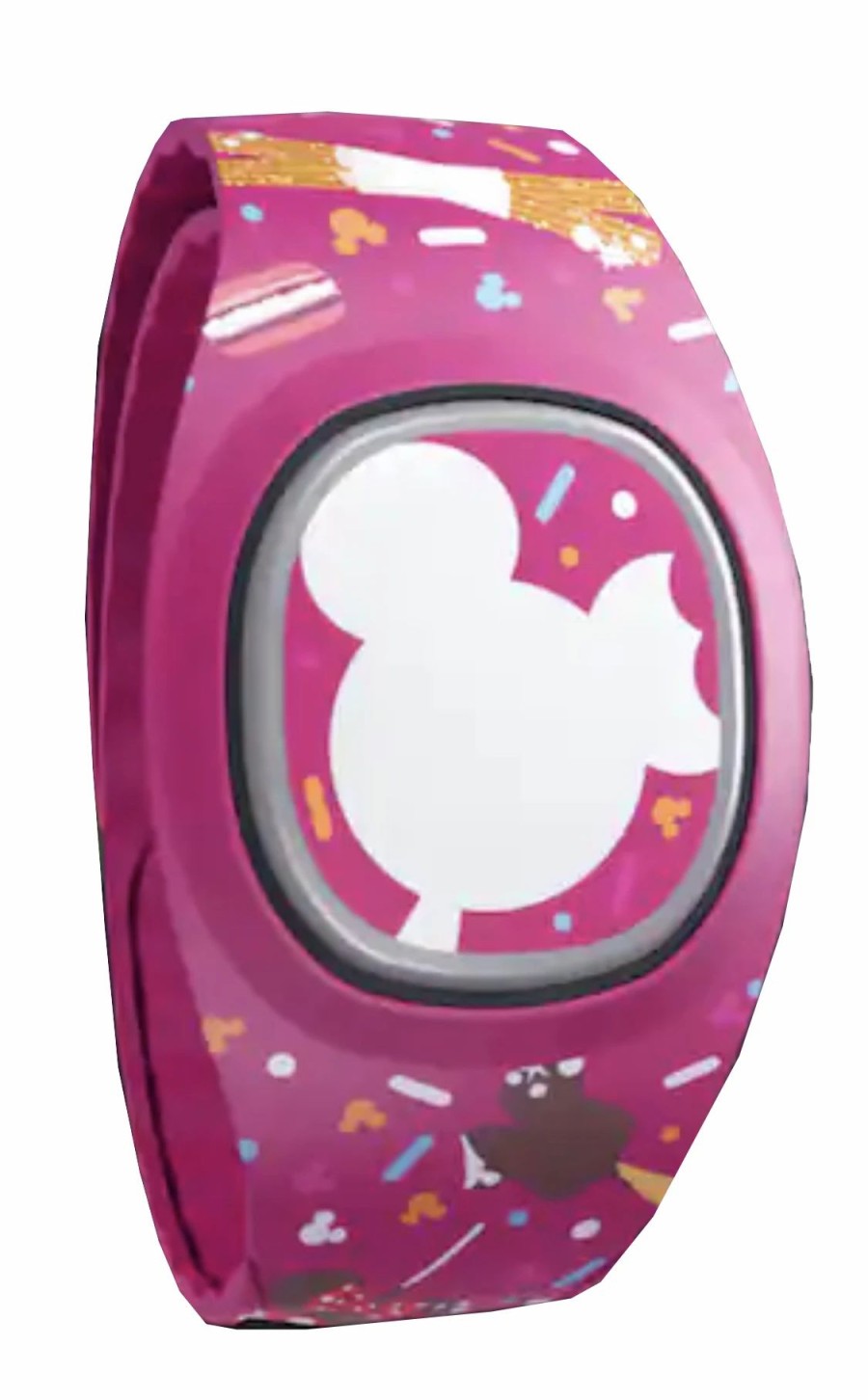 Magic Bands * | Best Pirce Disney Magicband Plus Disney Snacks Dark Pink