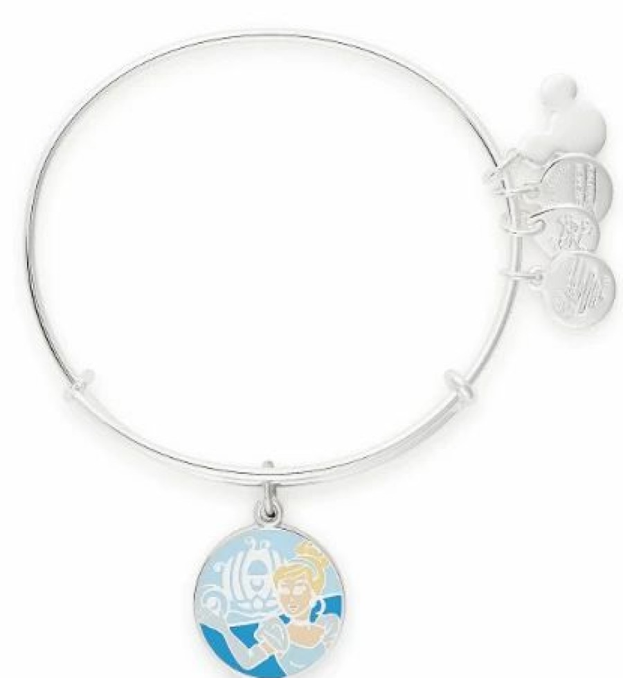 Alex And Ani * | Discount Disney Alex & Ani Bracelet Cinderella Have Courage And Be Kind