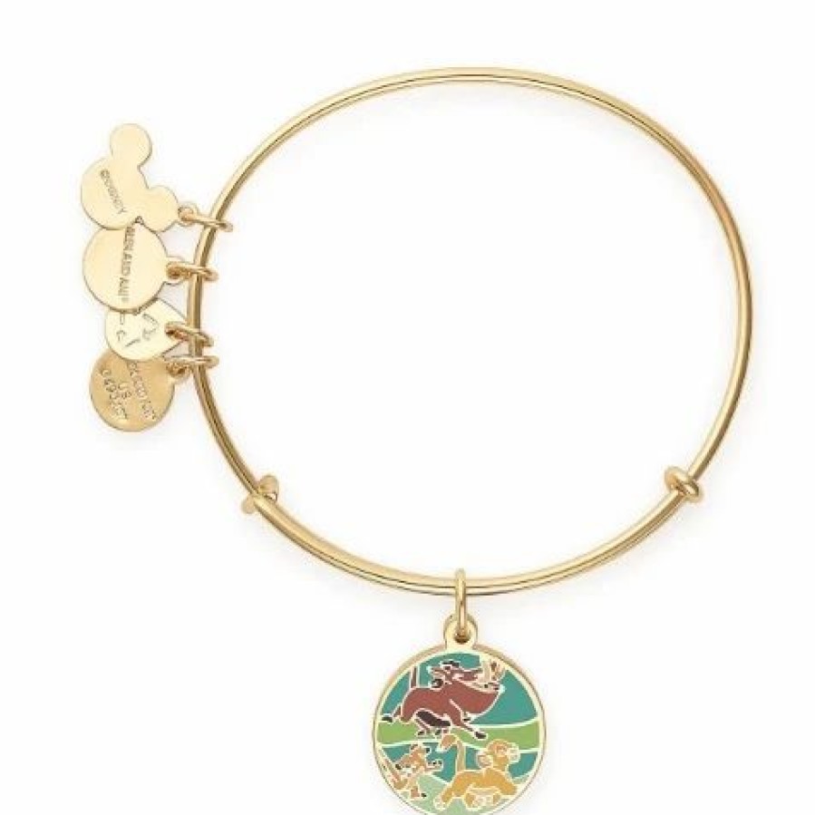 Alex And Ani * | Coupon Disney Alex & Ani Bracelet The Lion King Hakuna Matata