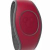 Magic Bands * | Brand New Disney Magic Band 2 Disney Parks Dark Red