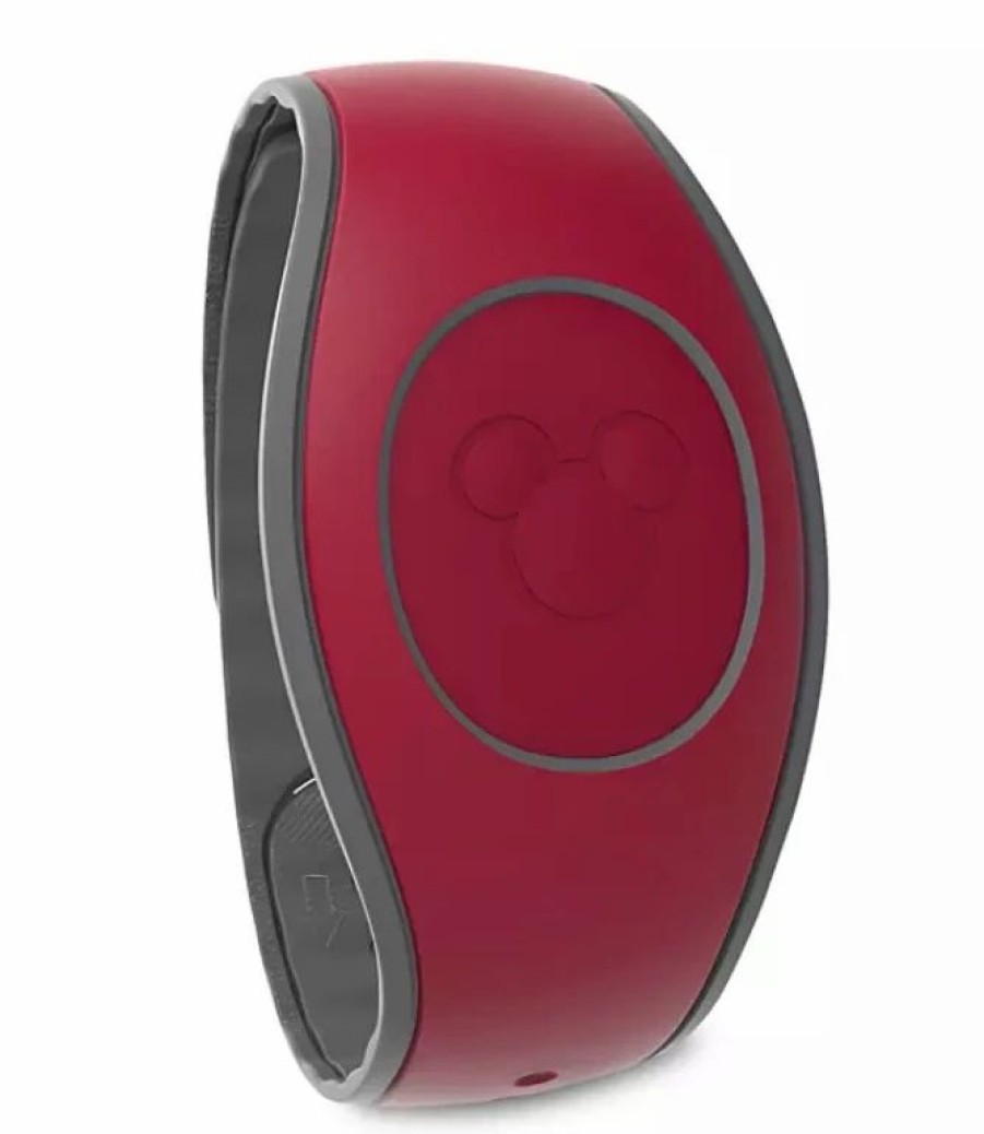 Magic Bands * | Brand New Disney Magic Band 2 Disney Parks Dark Red