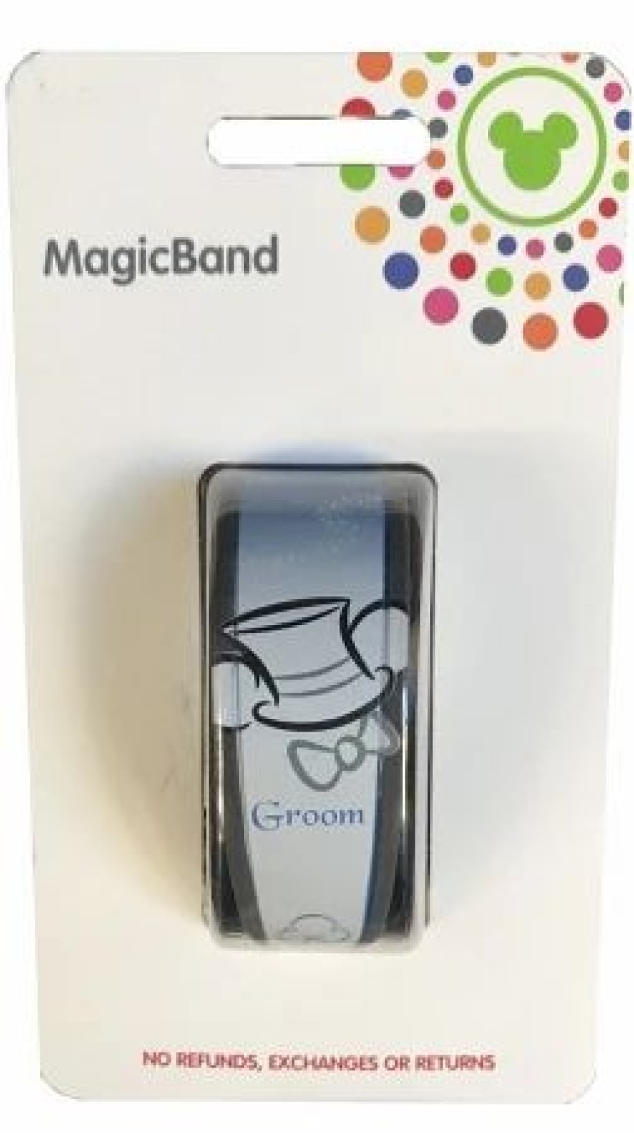 Magic Bands * | Flash Sale Disney Magic Band Wedding Groom Select Color