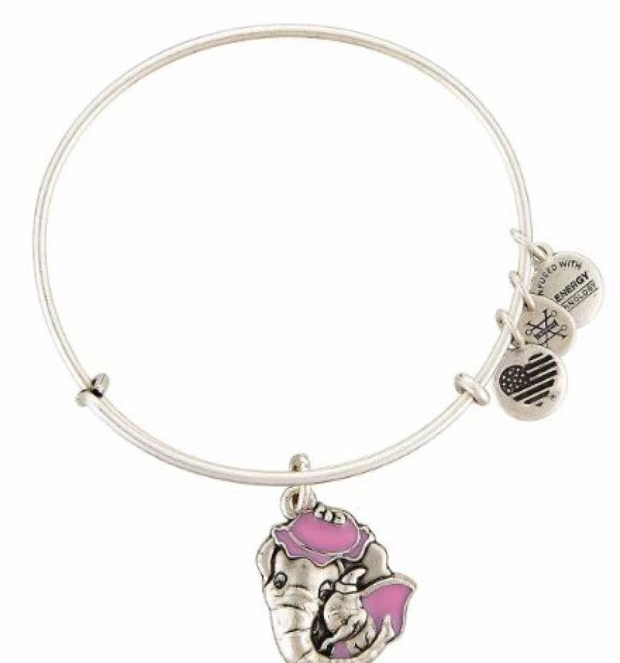 Alex And Ani * | Best Sale Disney Alex & Ani Bracelet Dumbo And Mrs. Jumbo